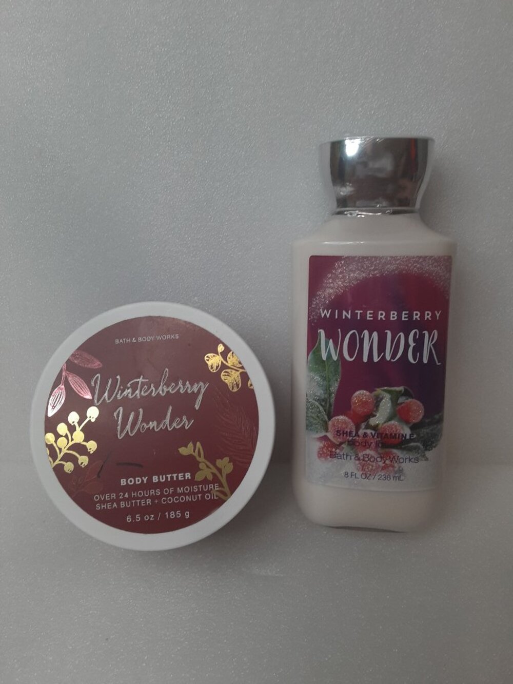 Bath & Body Works WINTERBERRY WONDER Body Butter & Lotion
